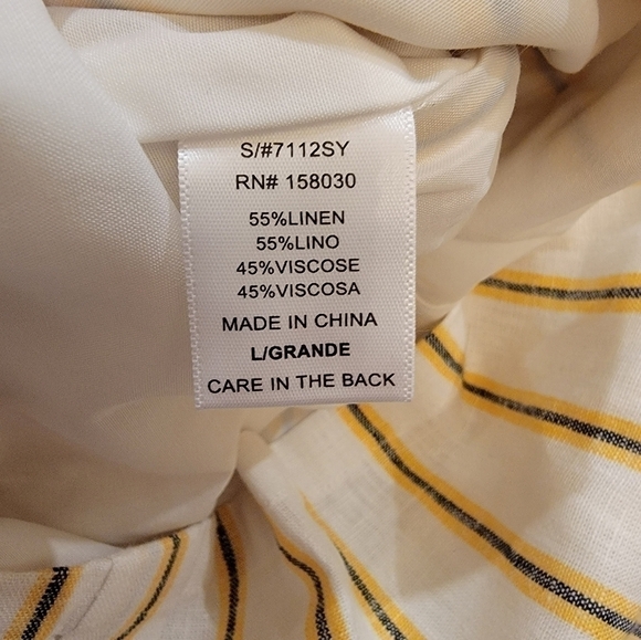 Love Tree‎ Linen Skirt Size Large - Picture 9 of 9